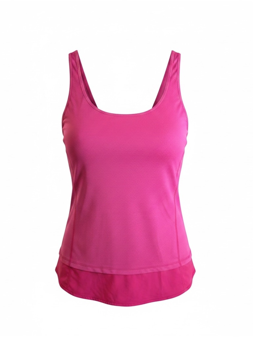 Lululemon run mod moves singlet in Raspberry glow light PTP 16 1/2 no tag